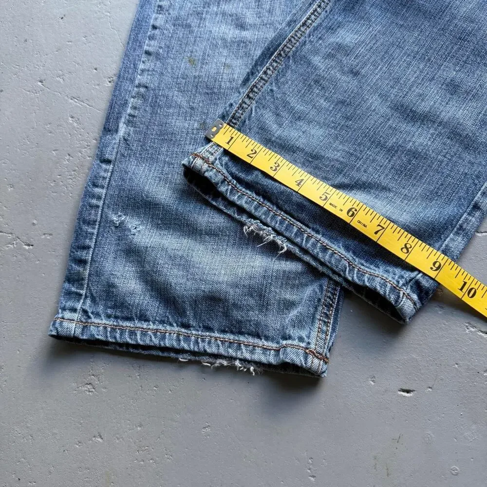 Cinch Grant Light Wash Denim Jeans 34x36 Y2K Baggy